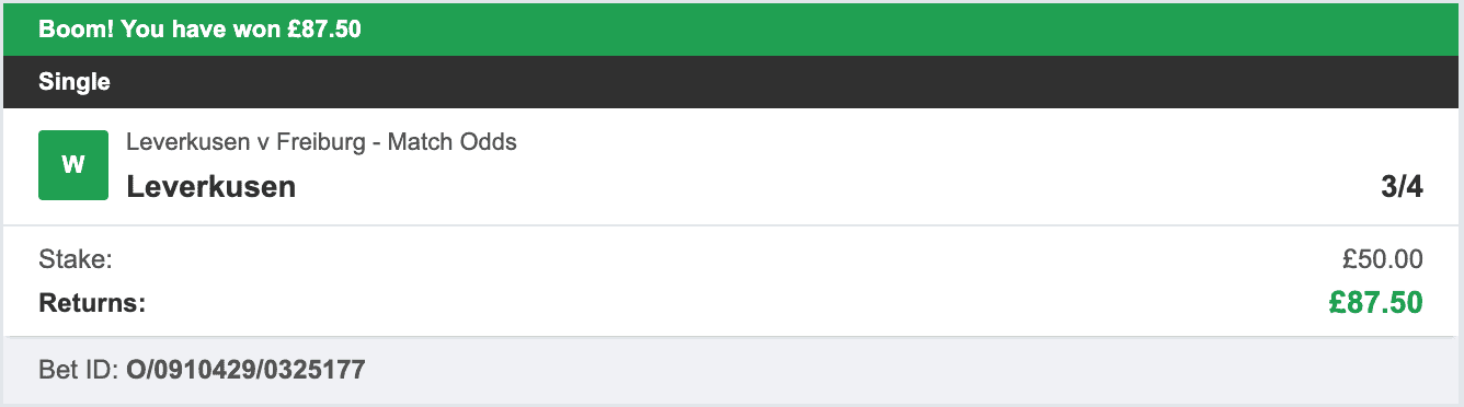 Bundesliga Winners - Winner 2 - 2025-10-26